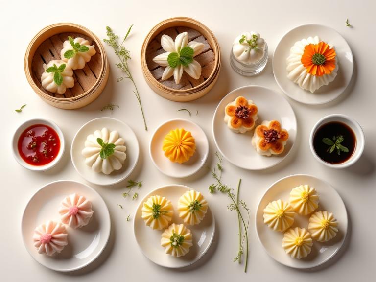 Handcrafted Dim Sum Selection